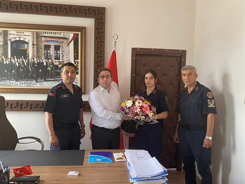 Kaymakamımız Sayın Dr. İsmail Altan Demirayak, Jandarma Teşkilatının 183. yıldönümü kutladı